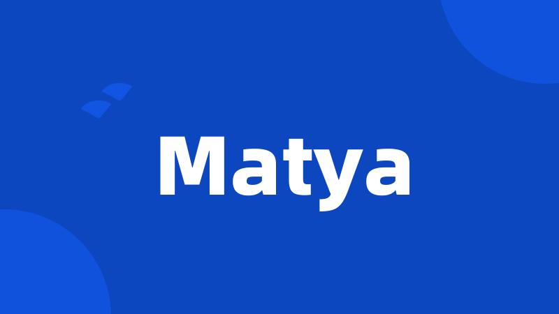 Matya