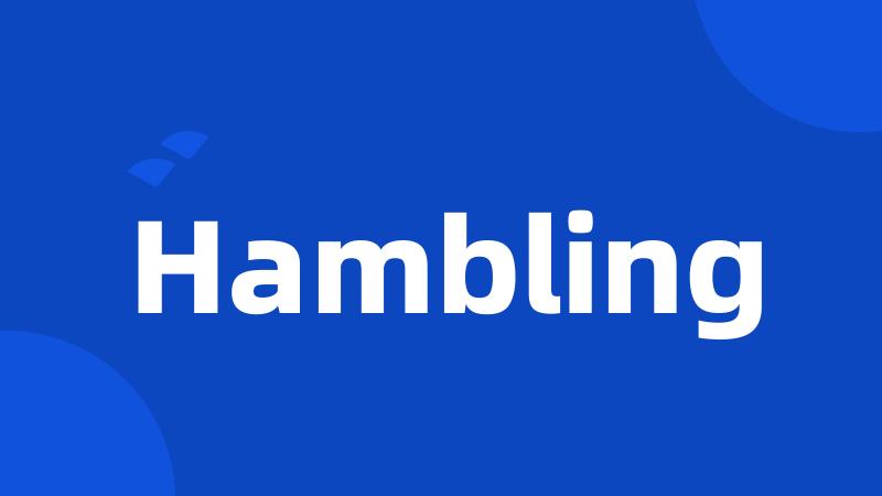 Hambling