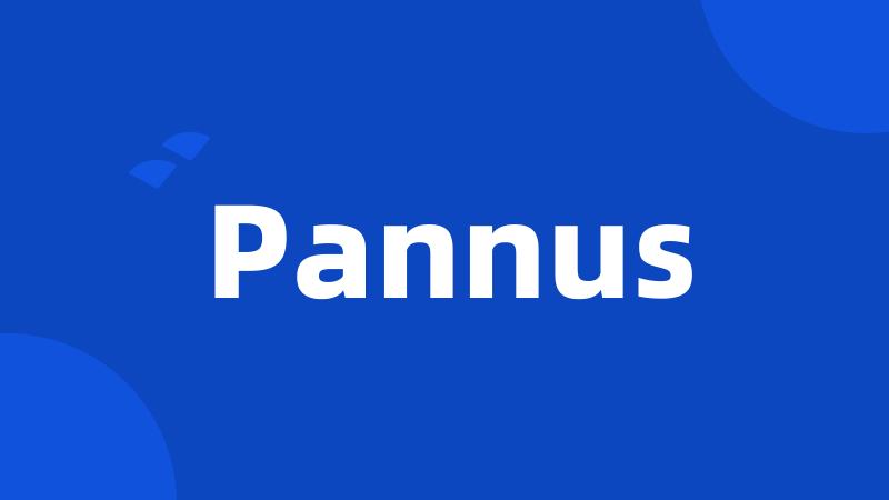 Pannus