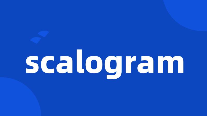 scalogram