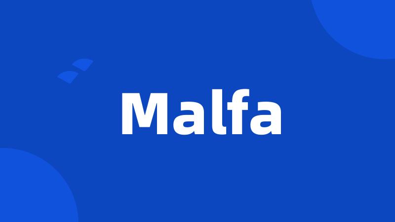 Malfa