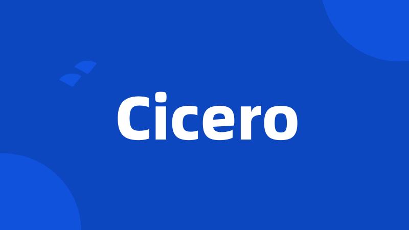 Cicero