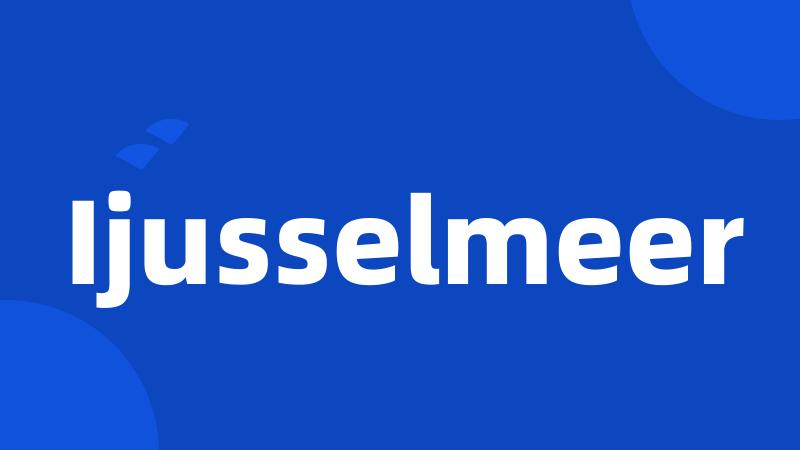 Ijusselmeer