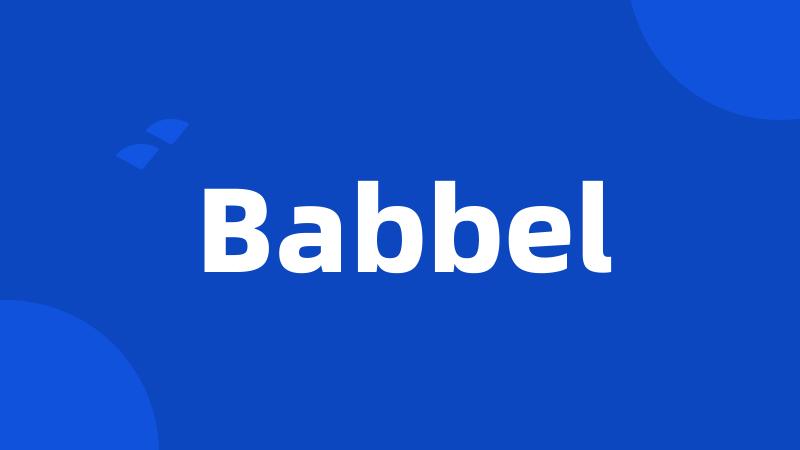 Babbel