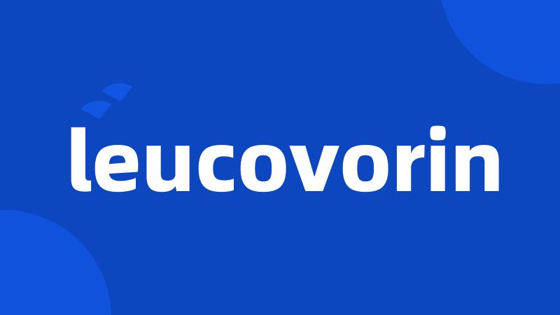 leucovorin