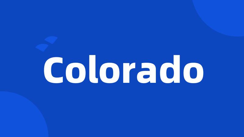 Colorado