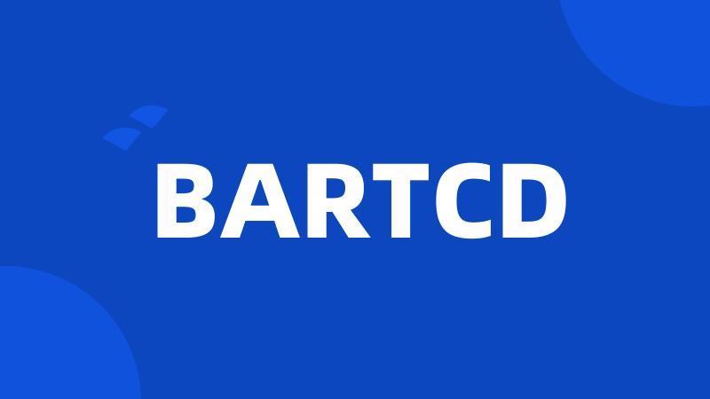 BARTCD