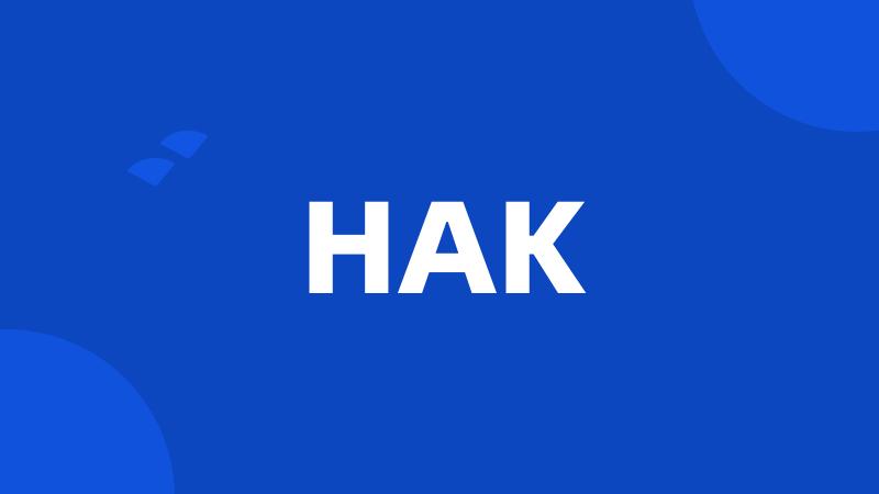 HAK