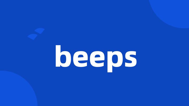 beeps