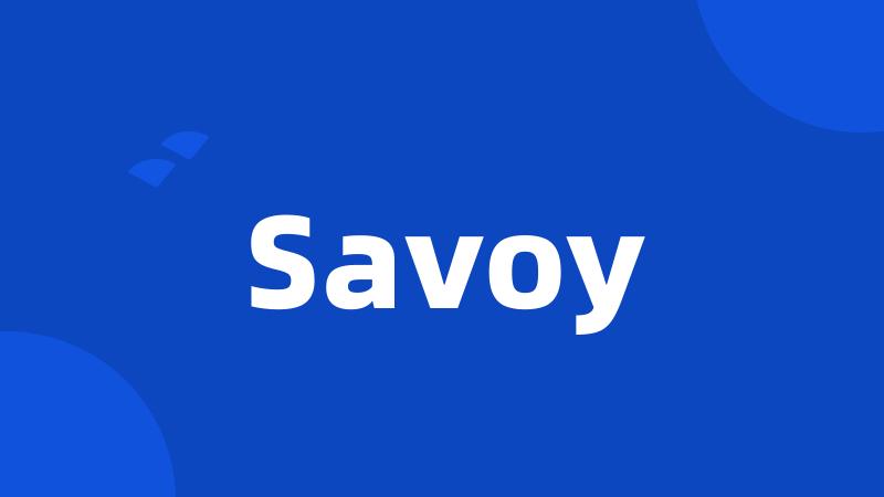 Savoy