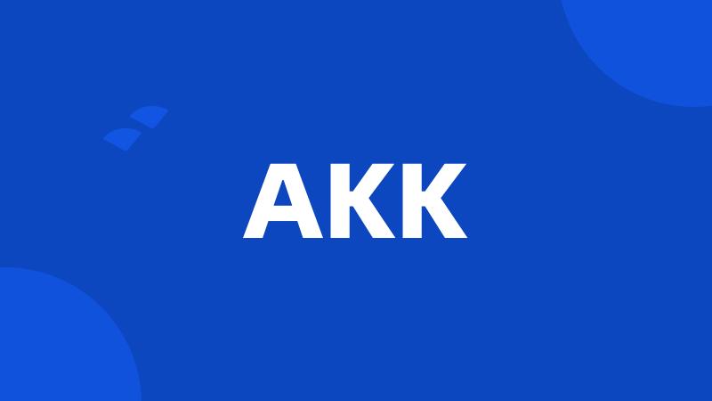 AKK