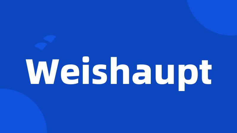 Weishaupt