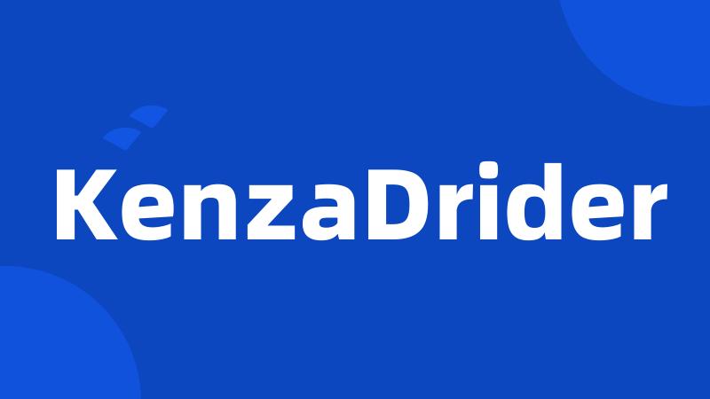 KenzaDrider