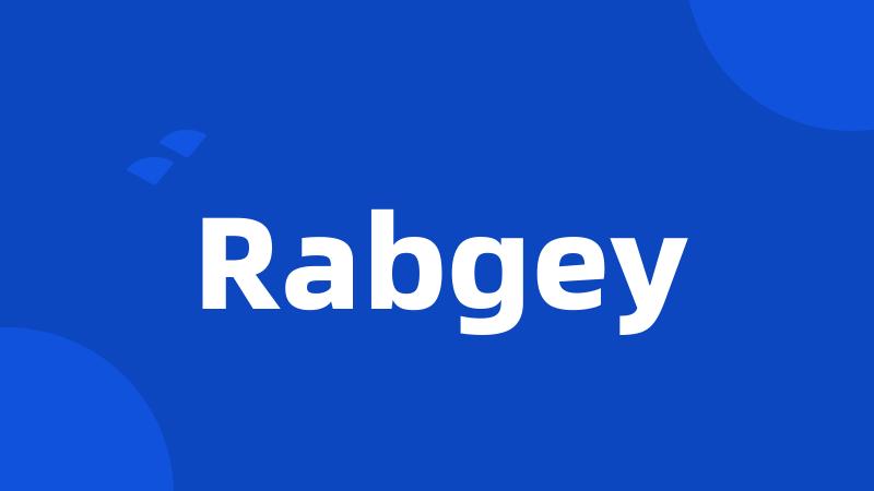 Rabgey