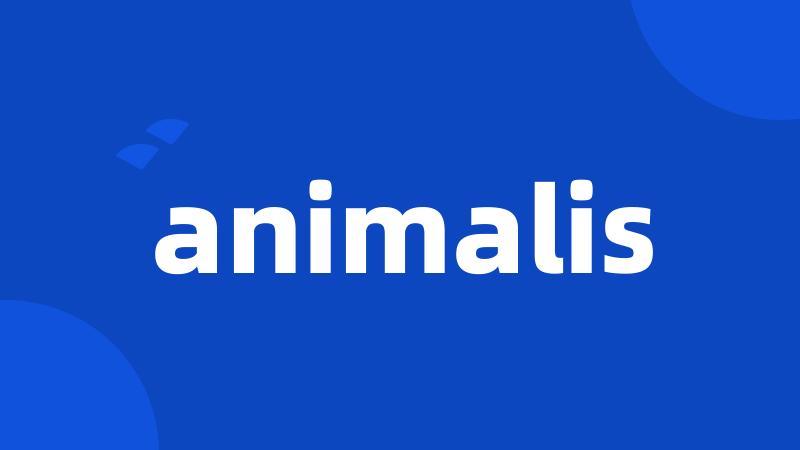 animalis