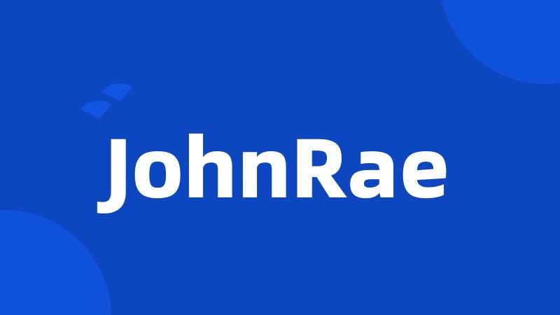 JohnRae