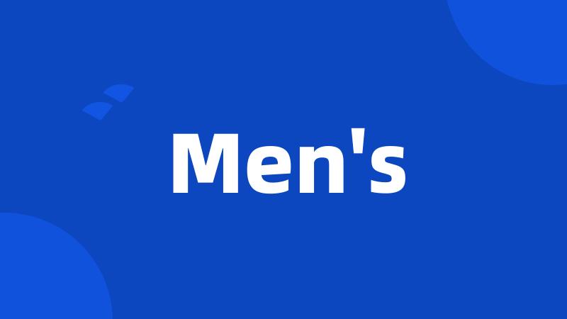 Men's