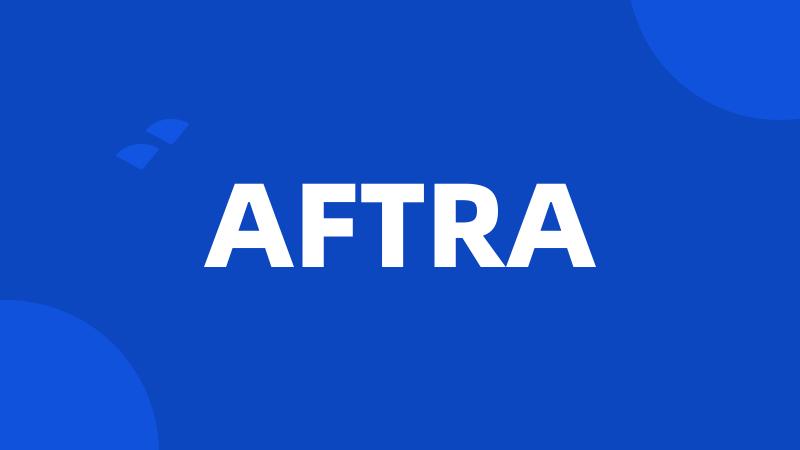 AFTRA