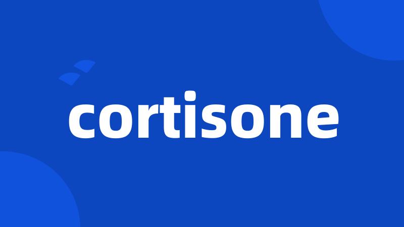 cortisone