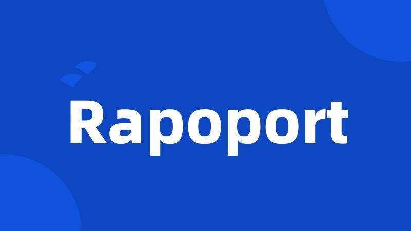 Rapoport