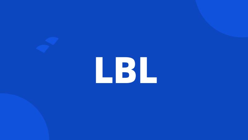 LBL