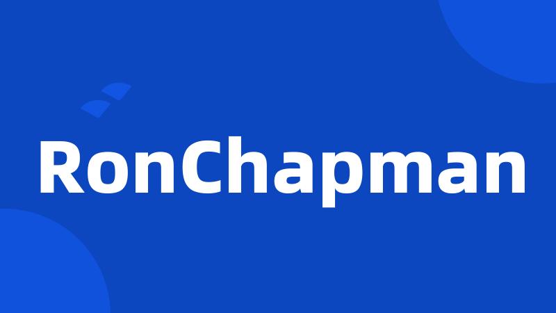 RonChapman