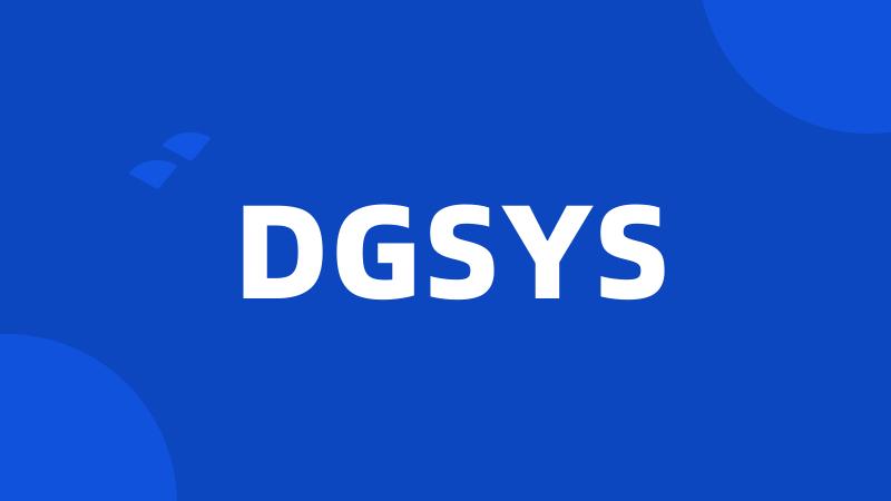 DGSYS