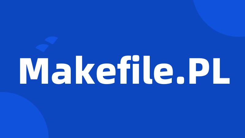 Makefile.PL