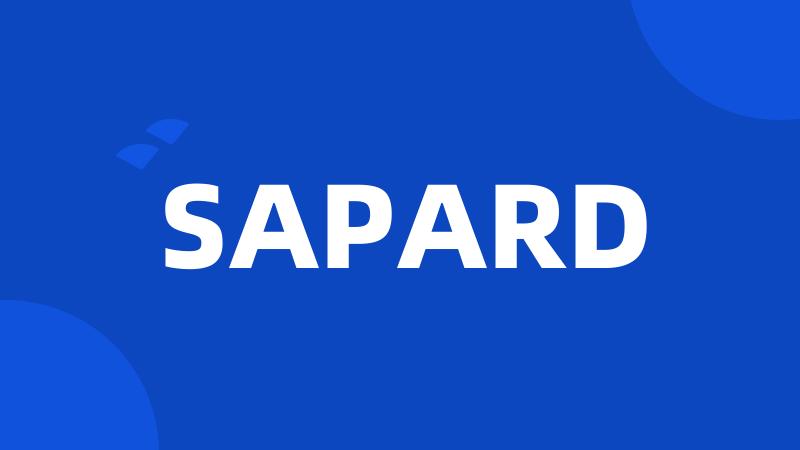 SAPARD