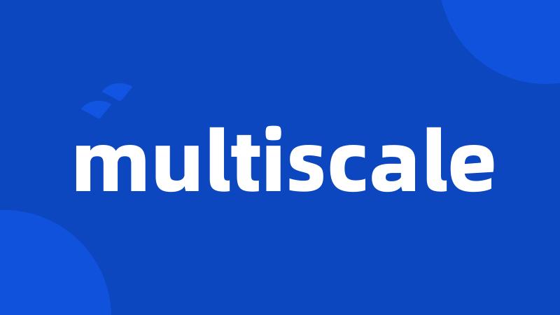 multiscale