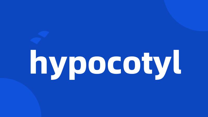 hypocotyl