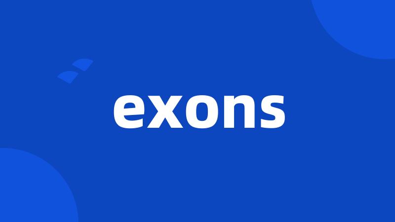 exons