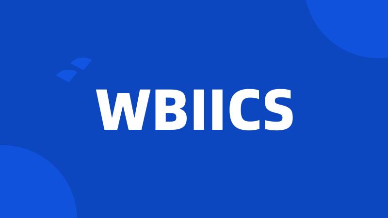 WBIICS