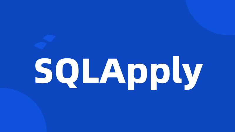 SQLApply
