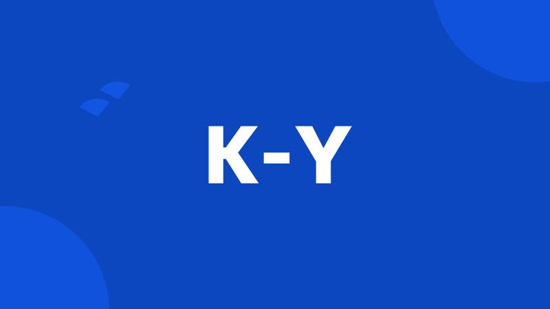 K-Y