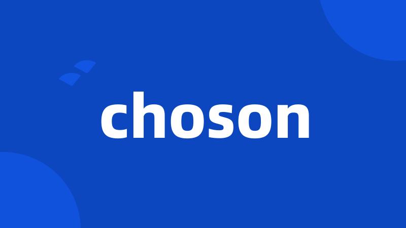 choson
