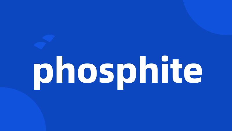 phosphite