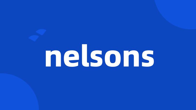 nelsons