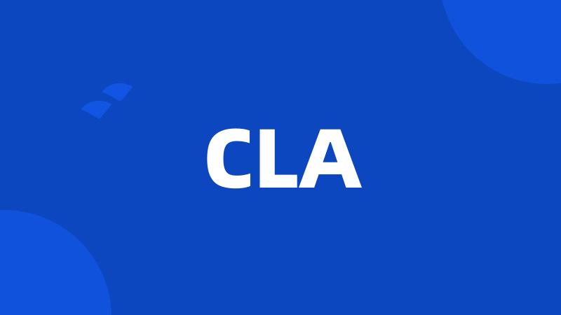 CLA