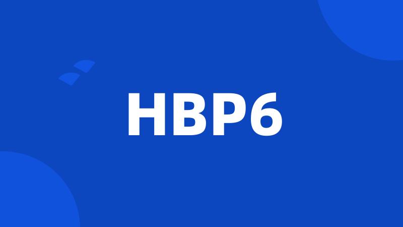 HBP6