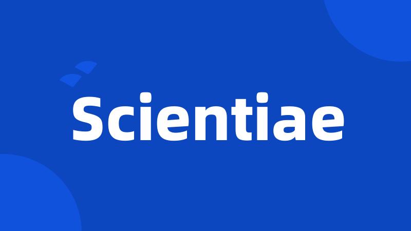 Scientiae