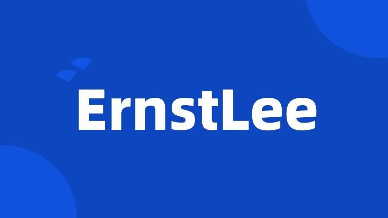 ErnstLee
