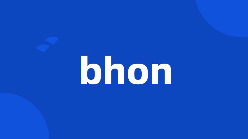 bhon