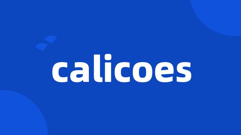 calicoes