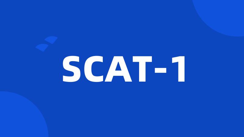 SCAT-1