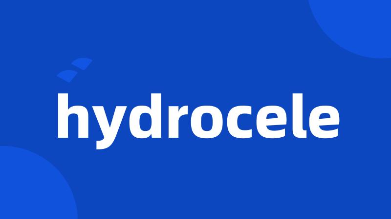 hydrocele