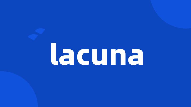 lacuna