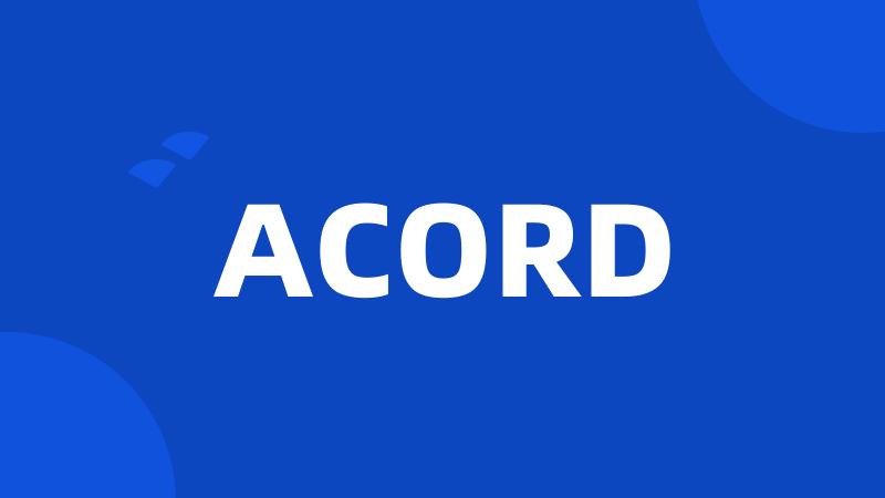 ACORD