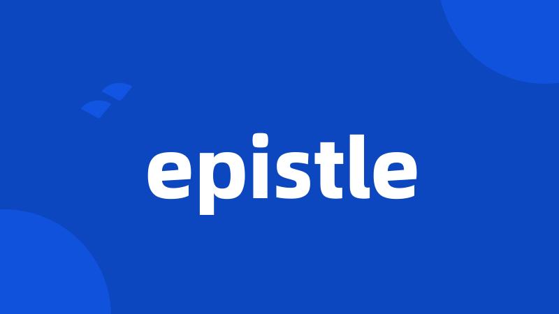 epistle