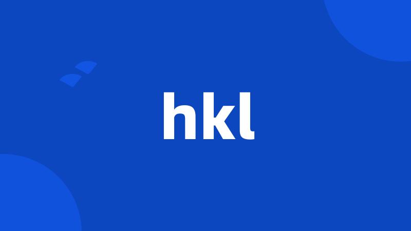 hkl